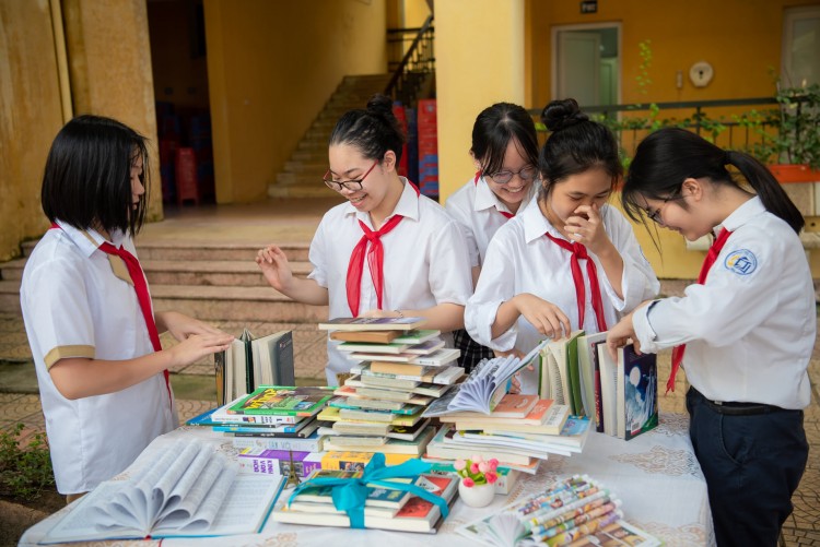 Sự kiện học sinh với Văn Hóa Đọc trong Kỷ Nguyên Số
