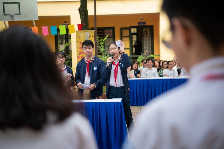 Sự kiện học sinh với Văn Hóa Đọc trong Kỷ Nguyên Số