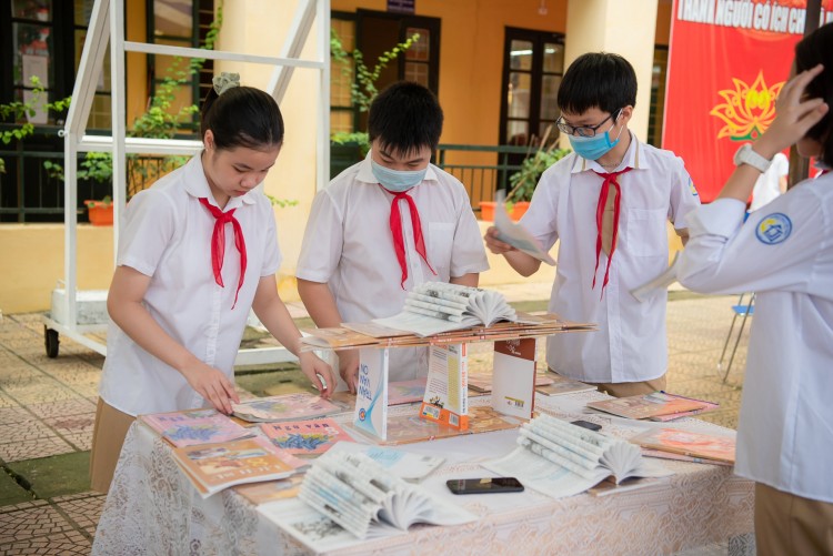 Sự kiện học sinh với Văn Hóa Đọc trong Kỷ Nguyên Số