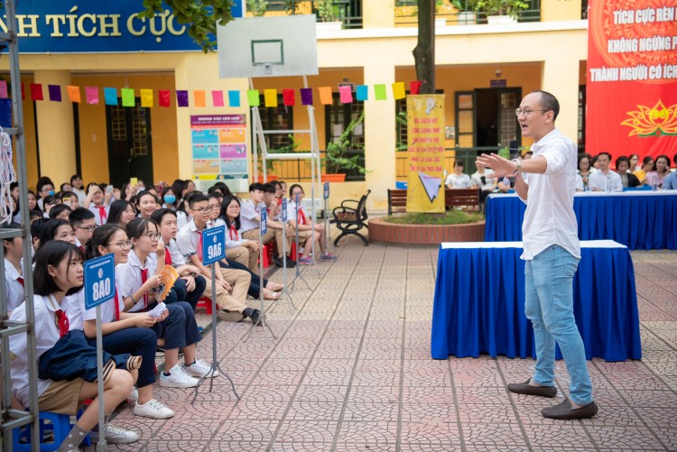 Sự kiện học sinh với Văn Hóa Đọc trong Kỷ Nguyên Số