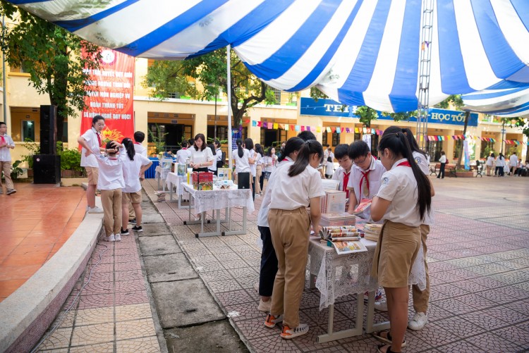 Sự kiện học sinh với Văn Hóa Đọc trong Kỷ Nguyên Số