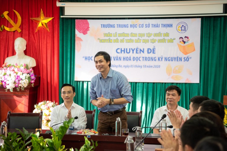 Sự kiện học sinh với Văn Hóa Đọc trong Kỷ Nguyên Số