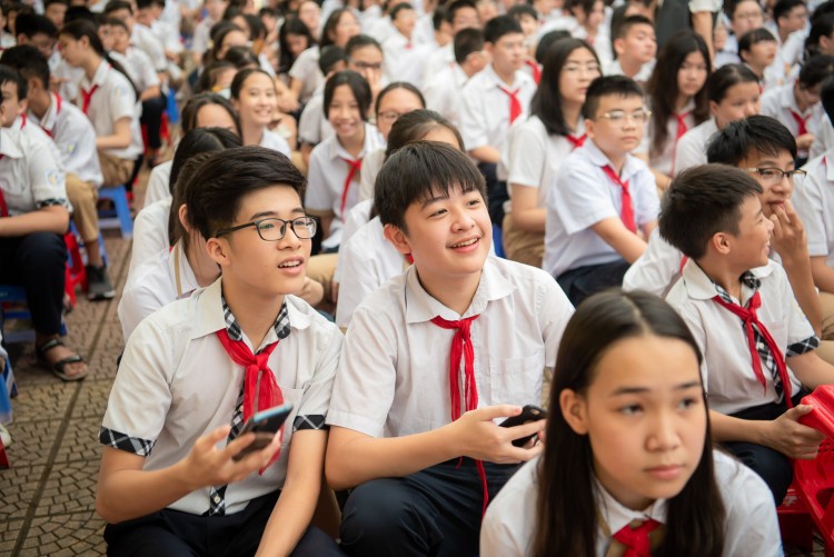 Sự kiện học sinh với Văn Hóa Đọc trong Kỷ Nguyên Số