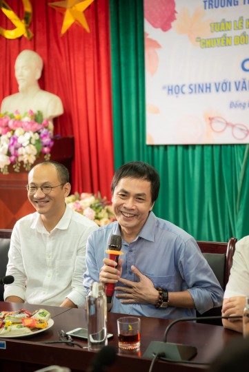 Sự kiện học sinh với Văn Hóa Đọc trong Kỷ Nguyên Số