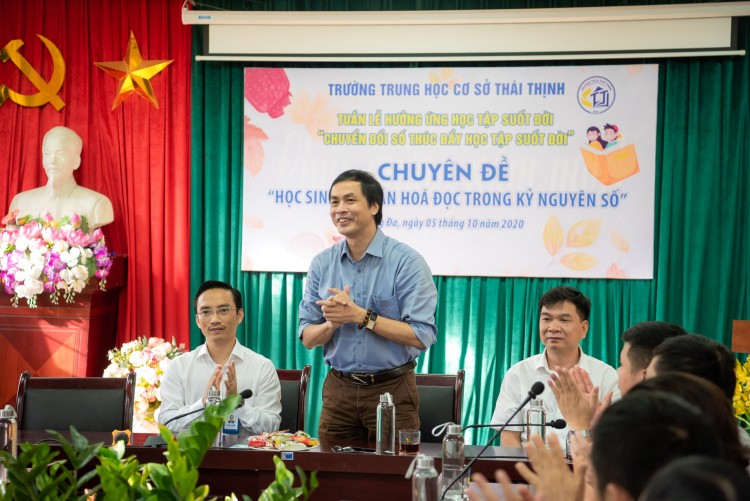 Sự kiện học sinh với Văn Hóa Đọc trong Kỷ Nguyên Số