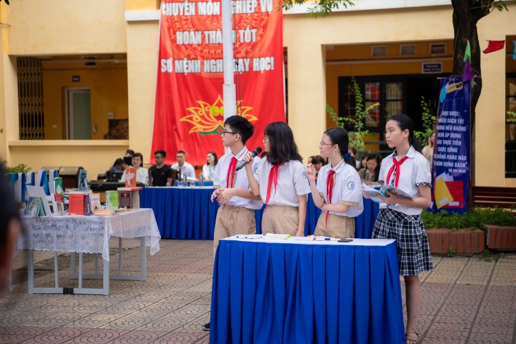 Sự kiện học sinh với Văn Hóa Đọc trong Kỷ Nguyên Số