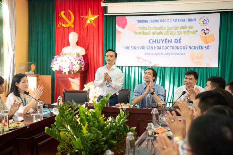 Sự kiện học sinh với Văn Hóa Đọc trong Kỷ Nguyên Số