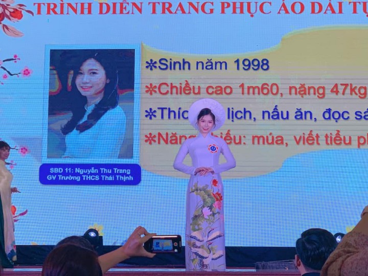 Hội thi Duyên dáng áo dài năm học 2020-2021