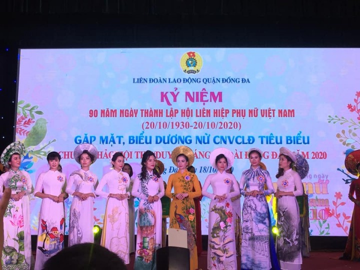 Hội thi Duyên dáng áo dài năm học 2020-2021