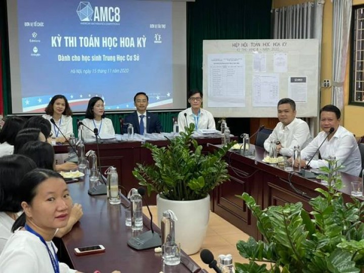 Khai mạc kỳ thi Toán học Hoa kỳ AMC8