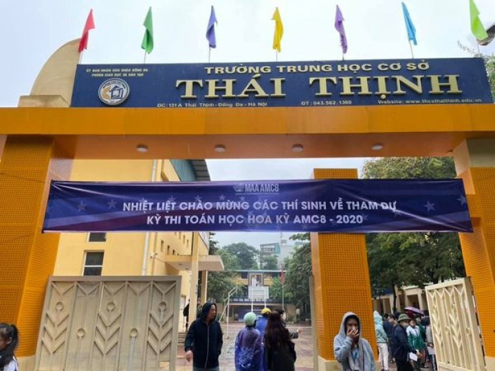 Khai mạc kỳ thi Toán học Hoa kỳ AMC8