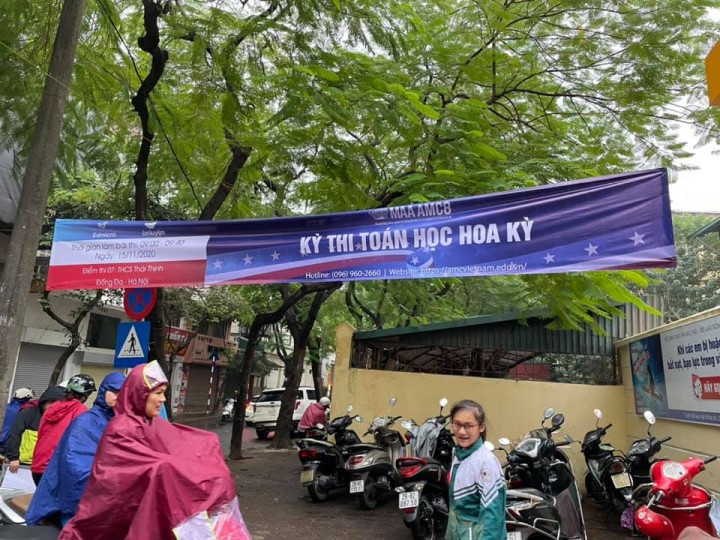 Khai mạc kỳ thi Toán học Hoa kỳ AMC8