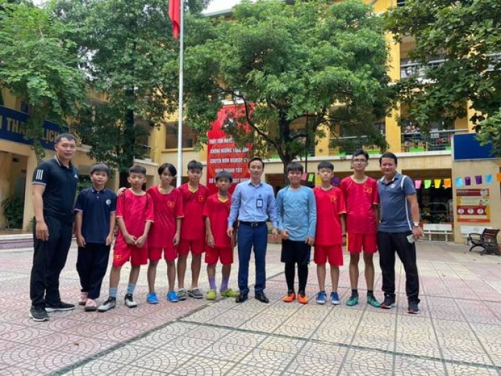 Thi đấu bóng đá cấp Quận năm học 2020-2021