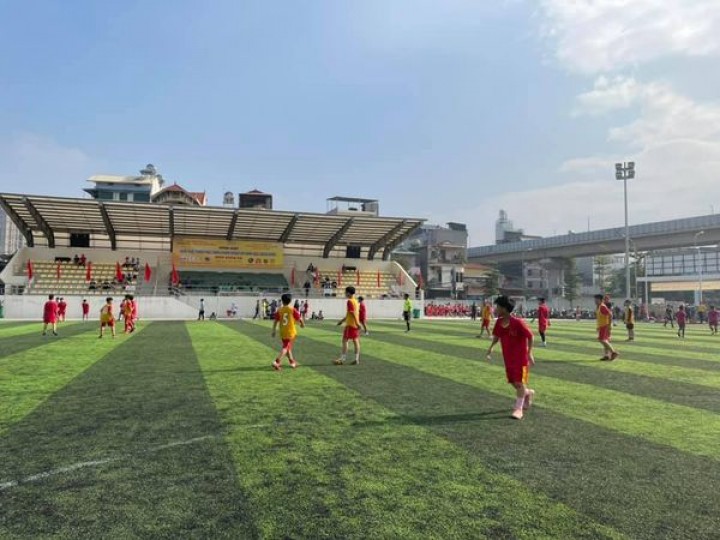 Thi đấu bóng đá cấp Quận năm học 2020-2021