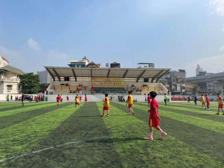 Thi đấu bóng đá cấp Quận năm học 2020-2021