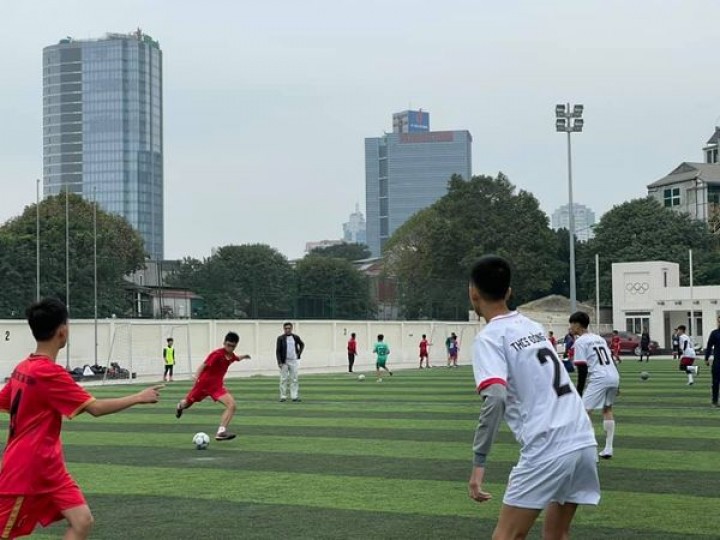 Thi đấu bóng đá cấp Quận năm học 2020-2021