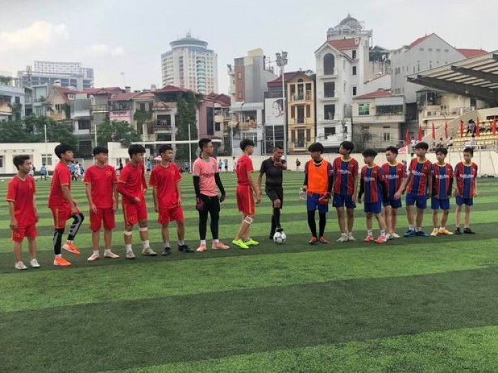 Thi đấu bóng đá cấp Quận năm học 2020-2021