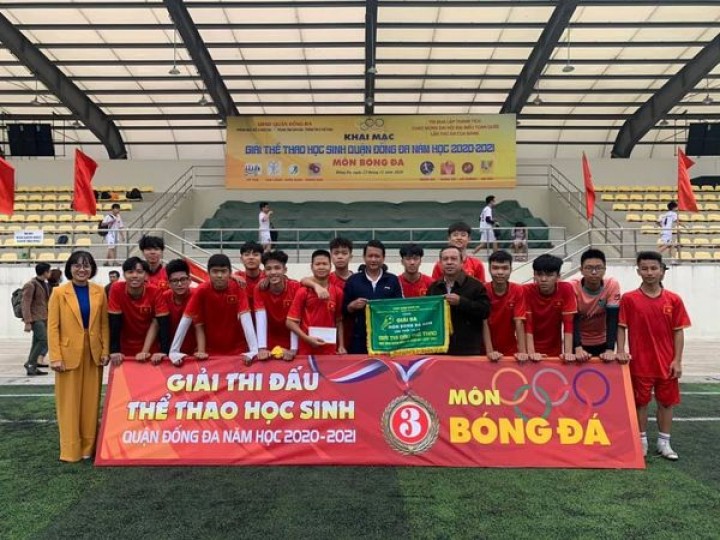 Thi đấu bóng đá cấp Quận năm học 2020-2021