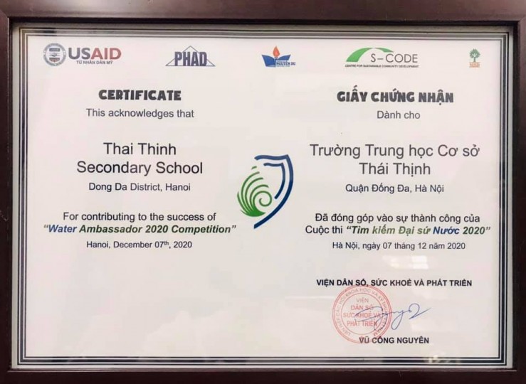 Cuộc Thi Tìm Kiếm Đại Sứ Nước 2020