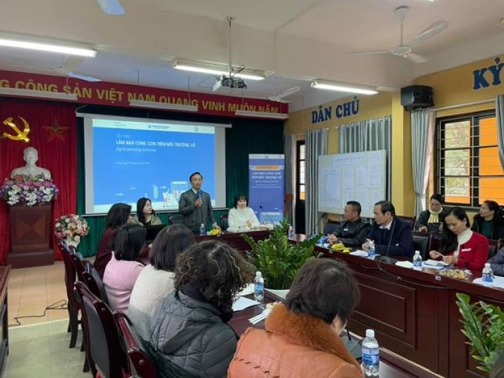 Hội thảo Làm Bạn Cùng Con Trên Môi Trường Số