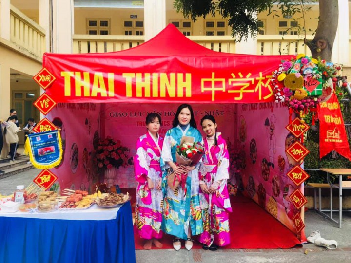 Lễ hội giao lưu văn hoá Việt - Nhật cấp THCS lần thứ ba