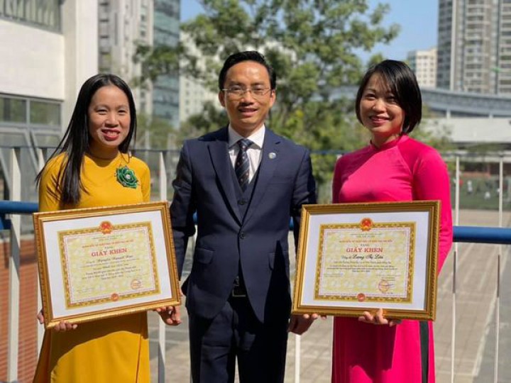 Giáo viên dạy giỏi Thành phố và dạy học trực tuyến năm học 2020-2021