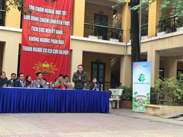Lễ phát động chương trình “vì mái trường xanh” năm 2021