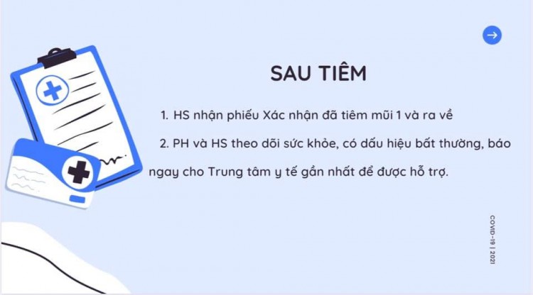Tiêm Vắc xin khối 78