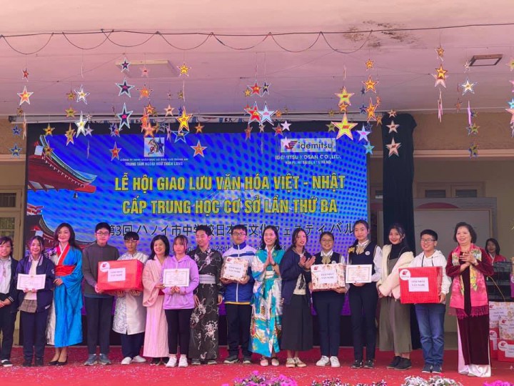 Lễ hội giao lưu văn hoá Việt - Nhật cấp THCS lần thứ ba