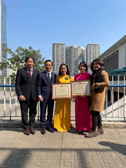 Giáo viên dạy giỏi Thành phố và dạy học trực tuyến năm học 2020-2021