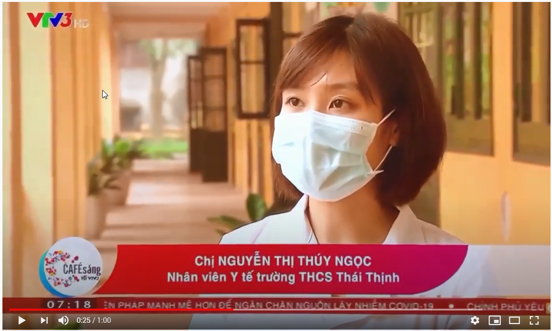 Công tác phòng chống dịch Covid-19 của nhà trường luôn được thực hiện nghiêm túc, chu đáo.