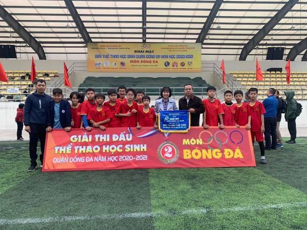 Thi đấu bóng đá cấp Quận năm học 2020-2021