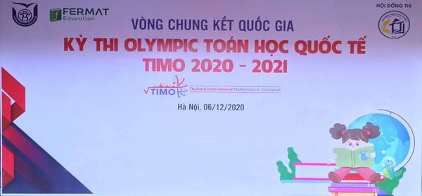 Vòng Chung Kết Quốc Gia Kỳ Thi Olympic Toán Học Quốc Tế Timo 2020-2021