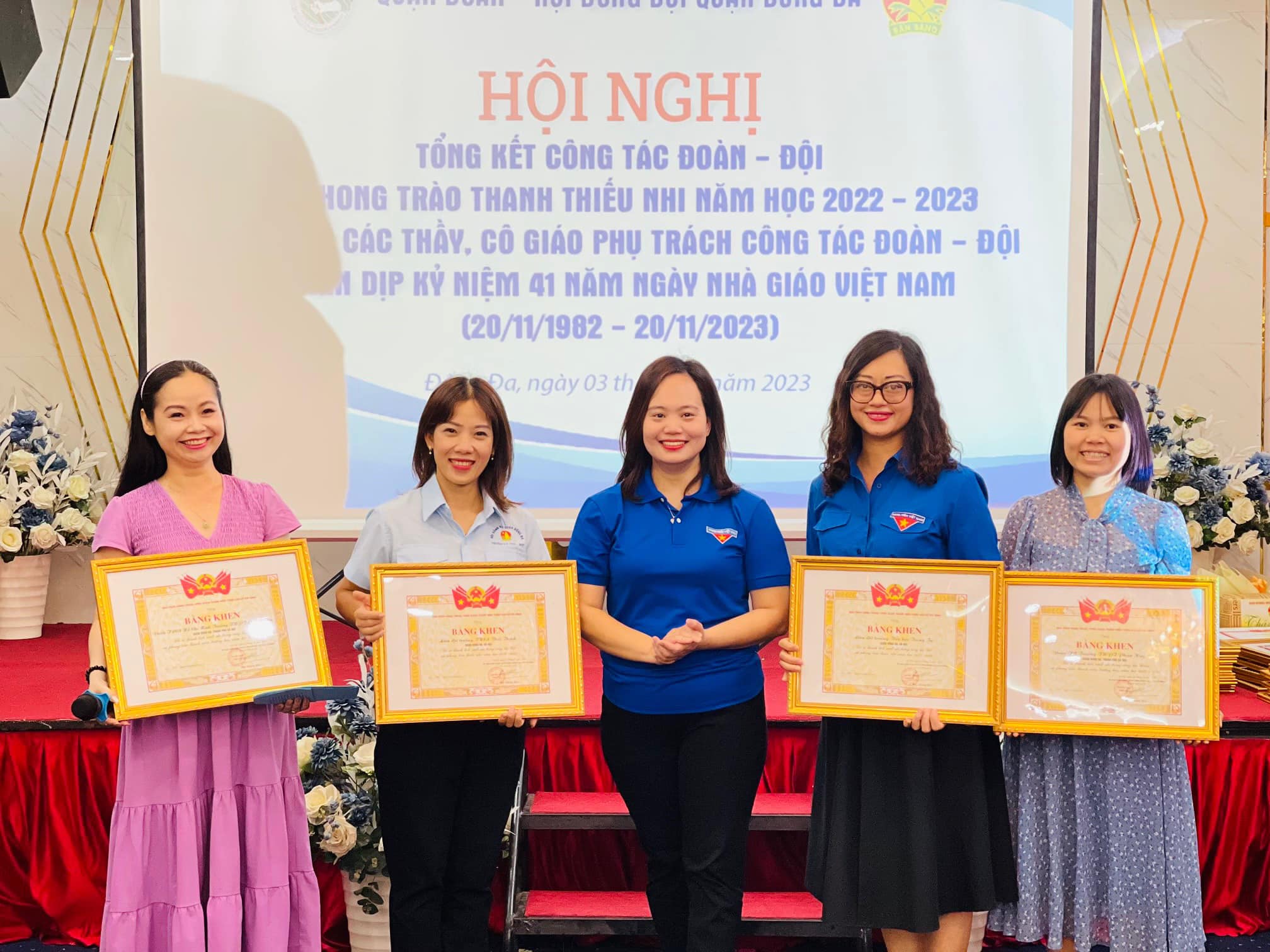 Liên đội có thành tích xuất sắc trong công tác Đội và phong trào thiếu nhi năm học 2022 - 2023.