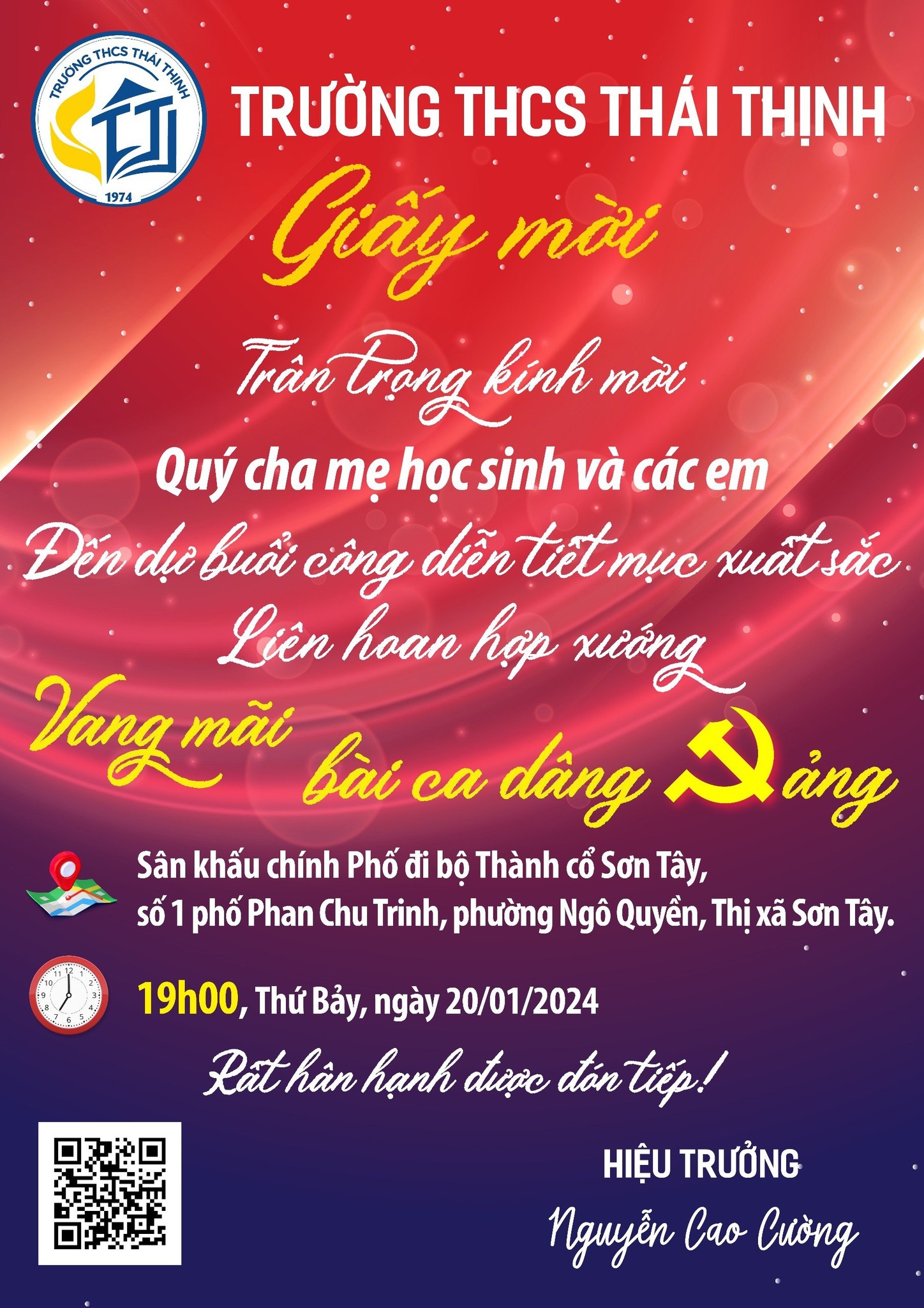LIÊN HOAN HỢP XƯỚNG VANG MÃI BÀI CA DÂNG ĐẢNG