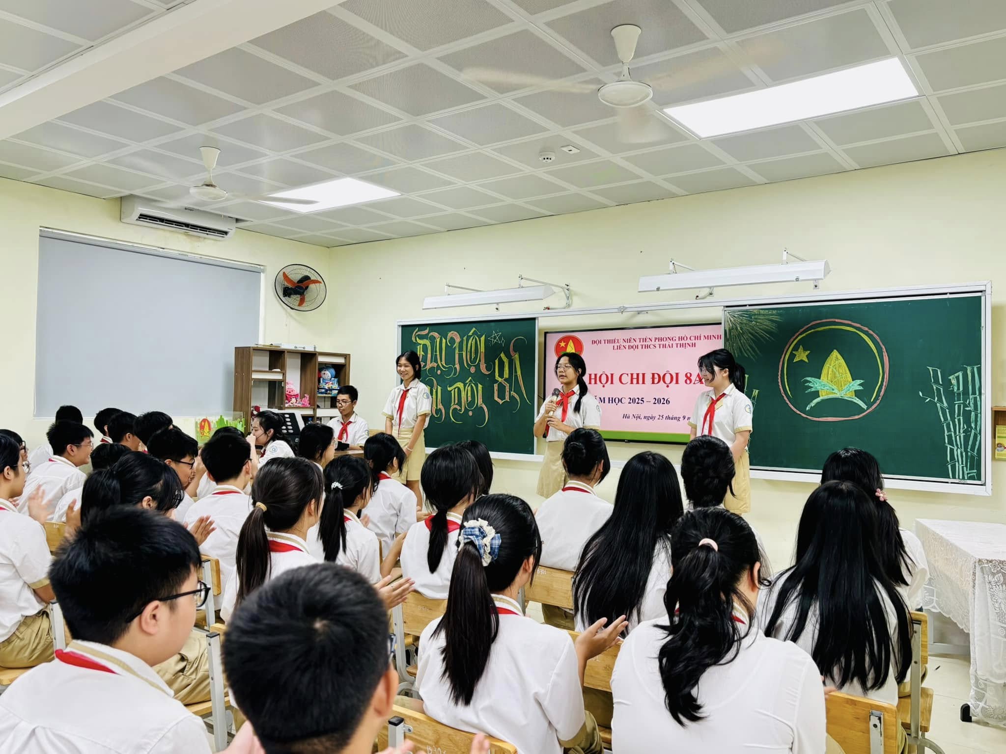 KHỞI ĐẦU NĂM HỌC MỚI CÙNG CHI ĐỘI 8A - ĐẠI HỘI MẪU ẤN TƯỢNG VÀ Ý NGHĨA!