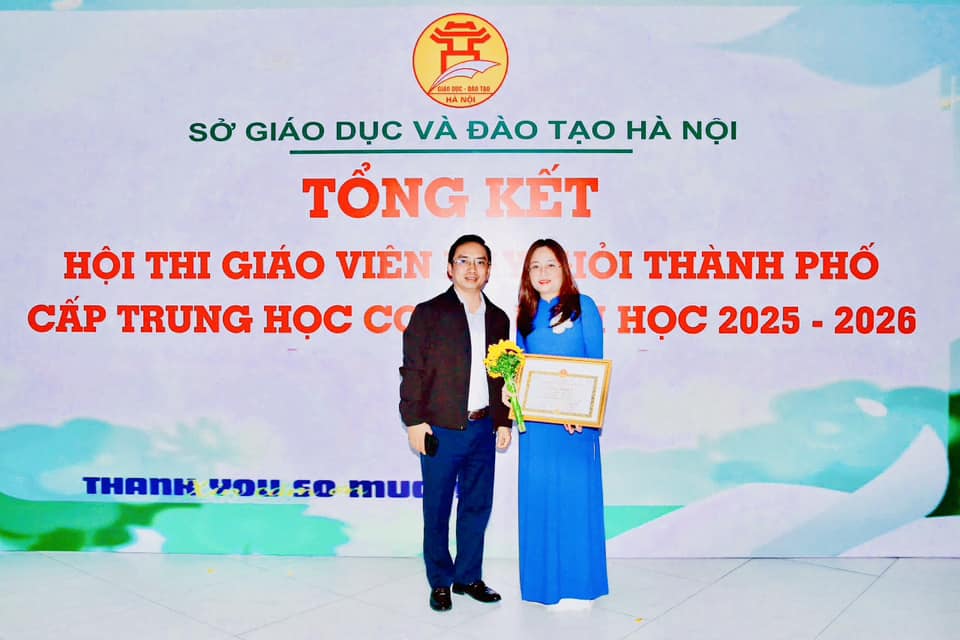 CHÚC MỪNG CÔ GIÁO BÙI NGỌC HÀ – NIỀM TỰ HÀO CỦA TRƯỜNG THCS THÁI THỊNH