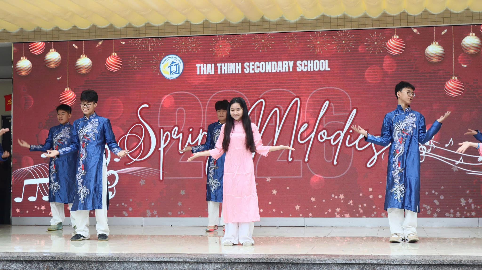 SPRING MELODIES – BẬT MOOD ĐẦU TUẦN TẠI THCS THÁI THỊNH!