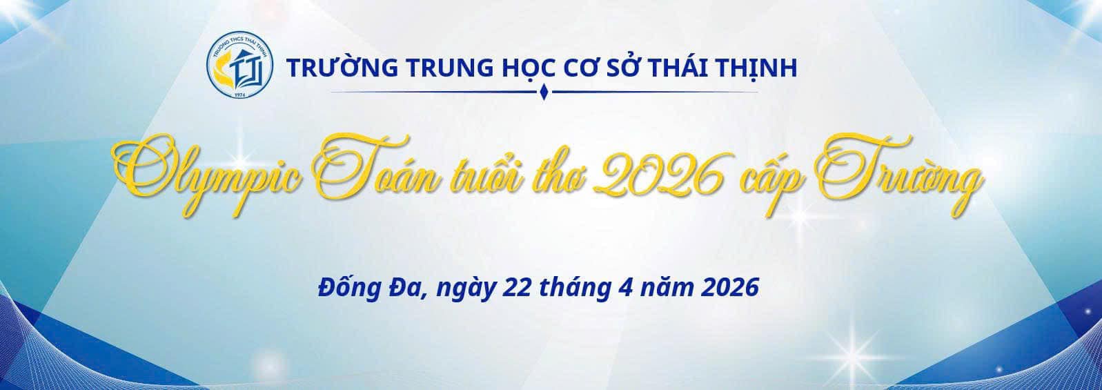 Cuộc thi Olympic TOán Tuổi thơ 2026 - Cấp trường