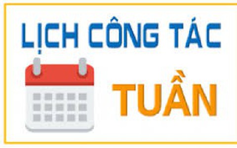 LỊCH CÔNG TÁC TUẦN 21 (Từ 26.01 - 31.01.2026)