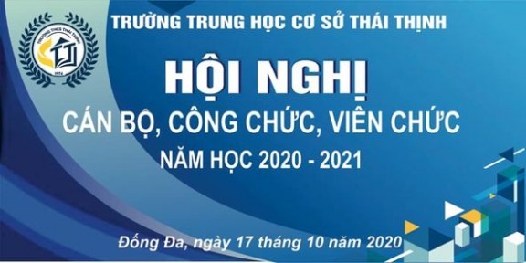 Chúc mừng hội nghị cán bộ - công chức - viên chức năm học 2020-2021 thành công tốt đẹp