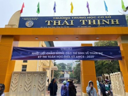 Khai mạc kỳ thi Toán học Hoa kỳ AMC8