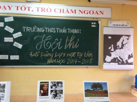 Hội thi đồ dùng dạy học tự làm cấp trường