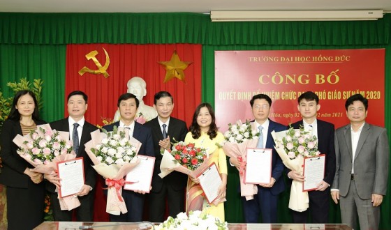 Trường ĐH Hồng Đức có thêm 5 Phó giáo sư