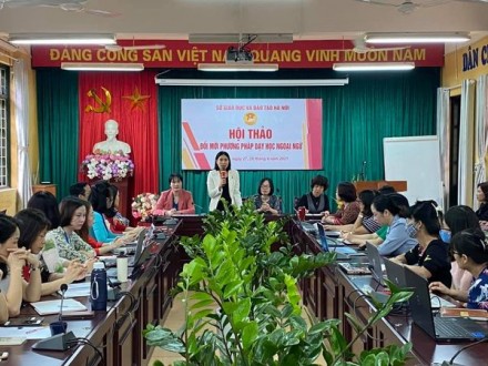 TẬP HUẤN ĐỔI MỚI PHƯƠNG PHÁP DẠY HỌC NGOẠI NGỮ