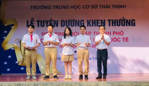 LỄ TUYÊN DƯƠNG KHEN THƯỞNG HỌC SINH GIỎI CẤP THÀNH PHỐ, CẤP QUỐC GIA VÀ CẤP QUỐC TẾ NĂM HỌC 2022 - 2023