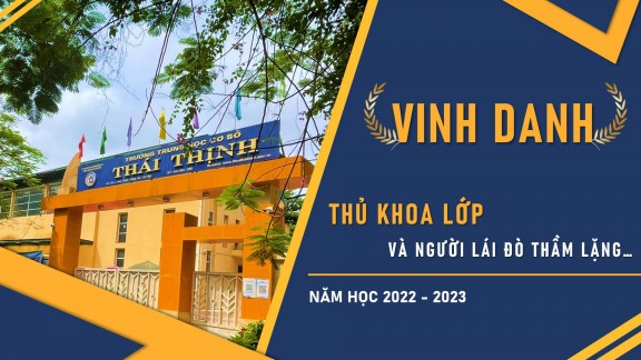 VINH DANH THỦ KHOA TRƯỜNG, LỚP