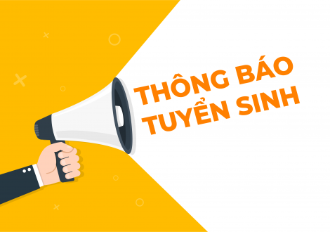 THÔNG BÁO TUYỂN SINH TRỰC TUYẾN