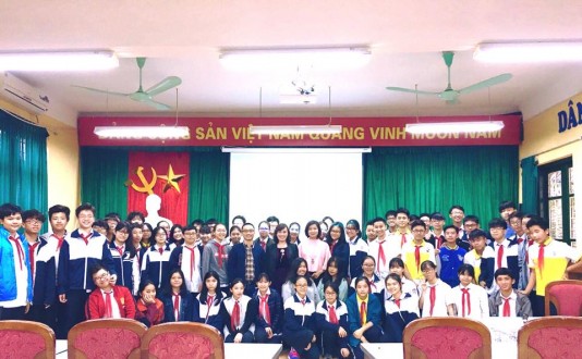 Gặp mặt Đội tuyển học sinh giỏi lớp 9 năm học 2017 - 2018