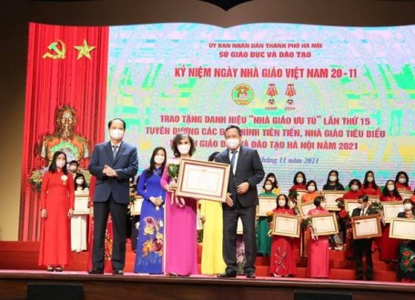 CHÚC MỪNG NHÀ GIÁO ƯU TÚ CHU THỊ LÝ